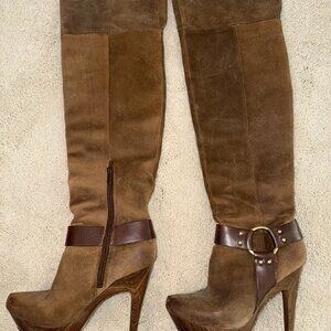 Jessica Simpson JP-Zola Tall Suede Boots 7.5